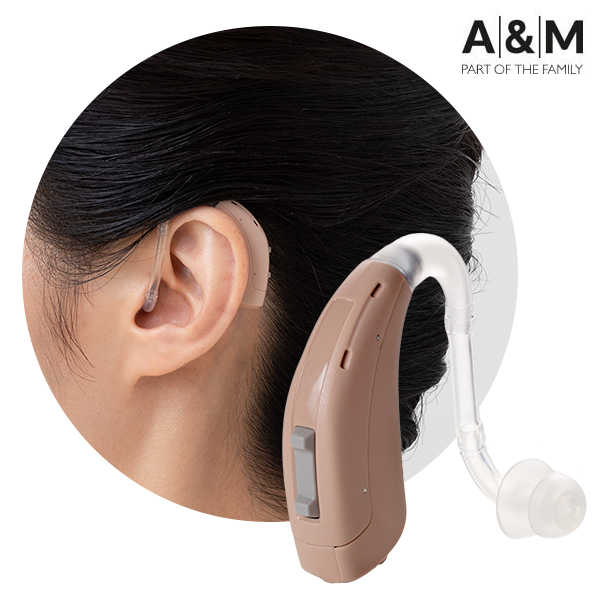 A&Mデジタル補聴器　XTM耳かけ型